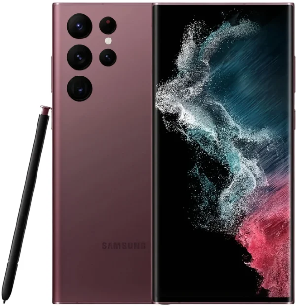 Burgundy Galaxy-S22-Ultra-5G